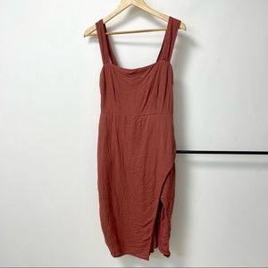 A&F Linen Midi Dress